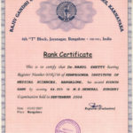 Rank Certificate